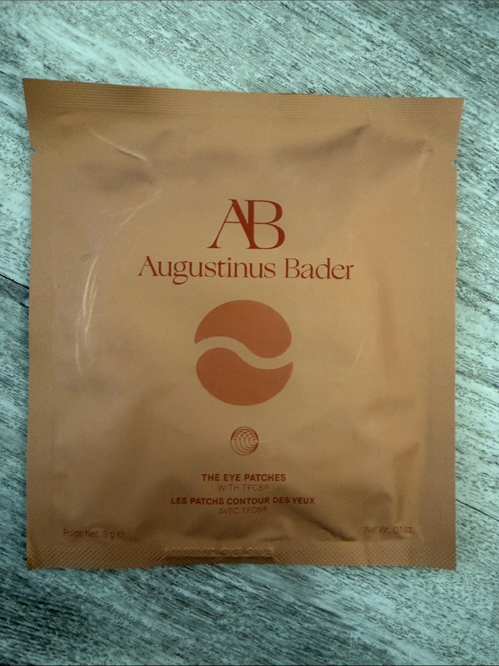 Augustinus Bader Tan Eye Patches - Hydrating Eye Patch Sachet